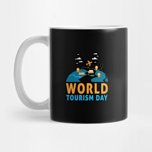 World Tourism Day Travel Across The Continent & See World Mug